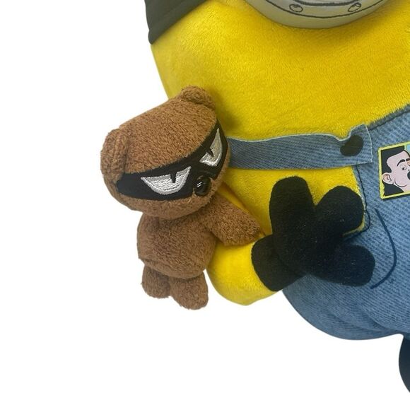 Universal Studios Park Despicable Me Minion Villain-con International Bob Plush - Picture 10 of 12